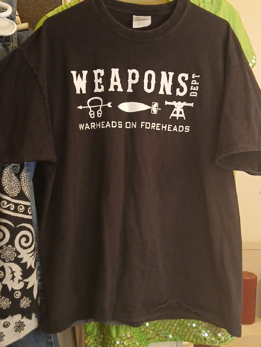 Reapers Of The Deep/North DAKOTA Black Short-Sleeve Graphic T - Weapons Dept.XL
